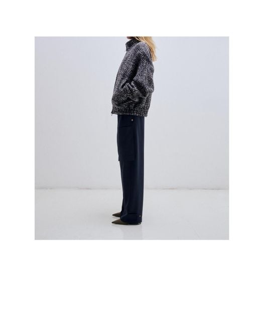 DARKPARK Blue Two-Way Zip Jacket