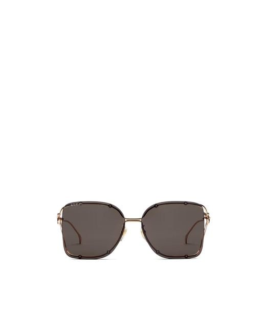 Gucci Multicolor Square Frame Sunglasses