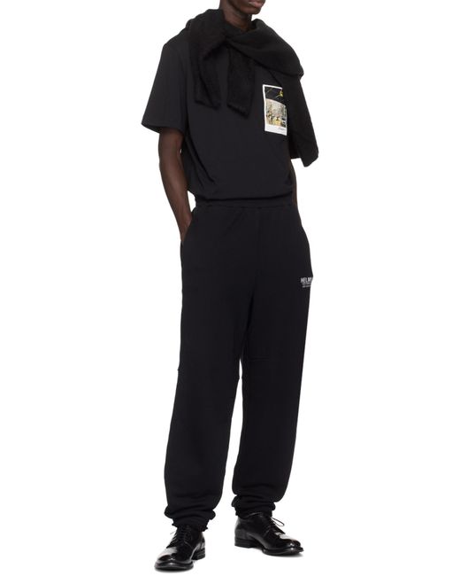 Helmut Lang Black New York Sweatpants for men