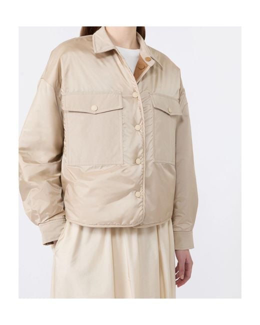 Weekend by Maxmara Natural Long-Sleeved Reversible Jacket