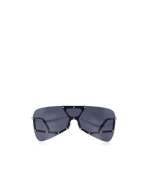 Rick Owens Blue Frameless Sunglasses for men
