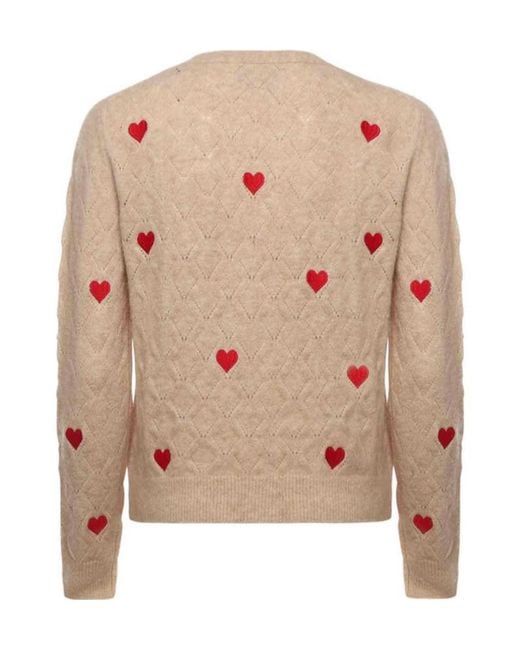Mc2 Saint Barth Brown Knitted Cardigan