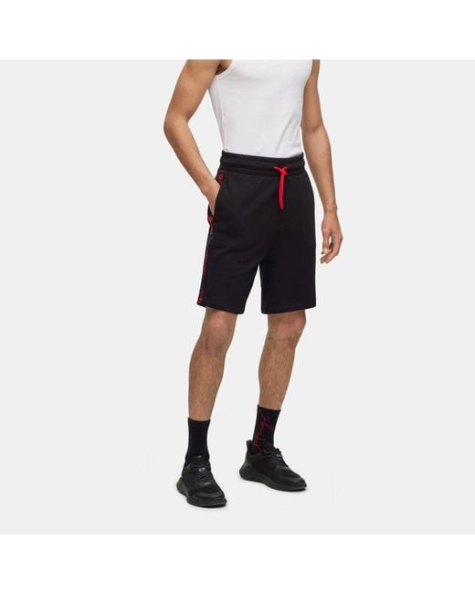 Boss Black Loose Solid Color Shorts for men
