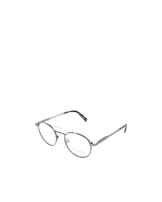 Zegna White Logo Marking Flat Light Mirror for men