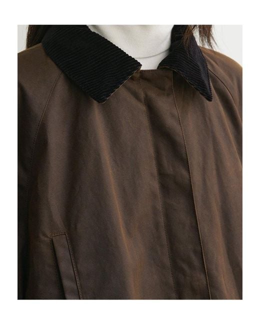 Totême Brown Totême Collared Pocket Detailed Jacket