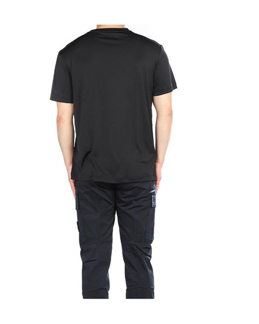 J.Lindeberg Black Ade T-Shirt for men