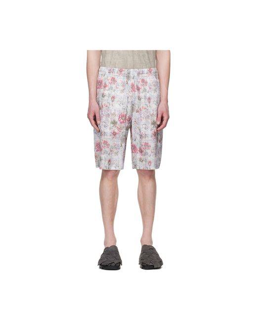 DIESEL Red P-Leys Shorts for men