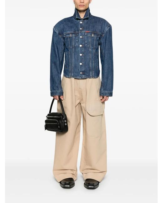 Martine Rose Blue Denim Jacket for men