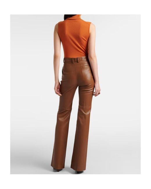 Joseph Brown Tafira High-Rise Flared Pants
