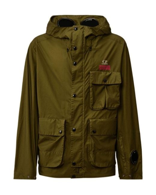 C P Company Green Mille Jacket for men