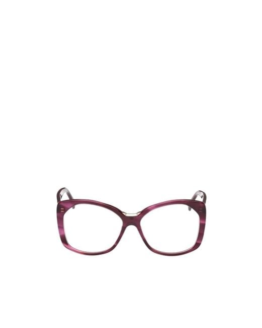 Max Mara Multicolor Butterfly Frame Glasses
