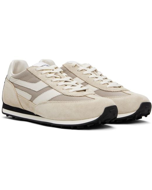 Tom Ford White Leather Sneakers for men