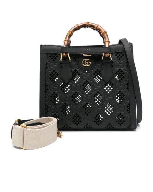 Gucci Black Tote Bags