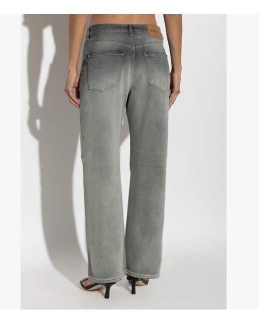 Haikure Gray Winny Wide-Leg Jeans