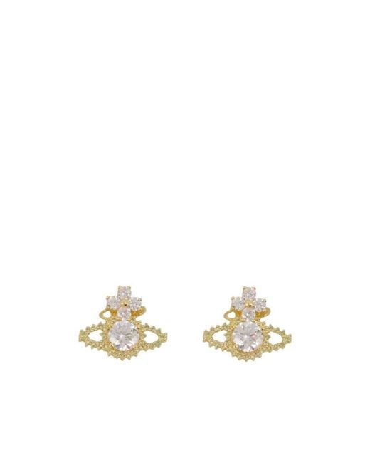 Vivienne Westwood Metallic Valentina Orb-Motif Earrings