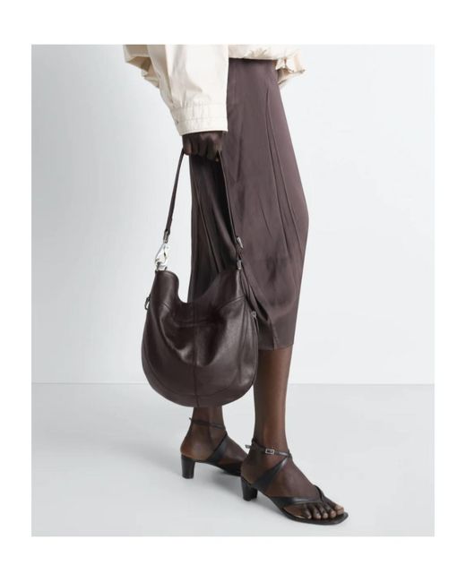 Lemaire Black Quiver Clip Shoulder Bag