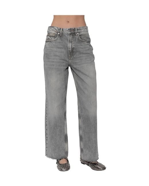 AllSaints Gray Blake Jeans