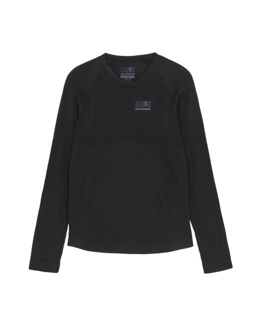 MM6 MAISON MARGIELA X SALOMON Black Mm6 X Salomon Baselayer Top