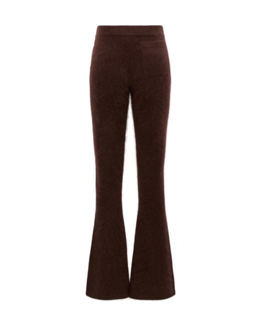Dorothee Schumacher Brown Fluffy Statement Pants