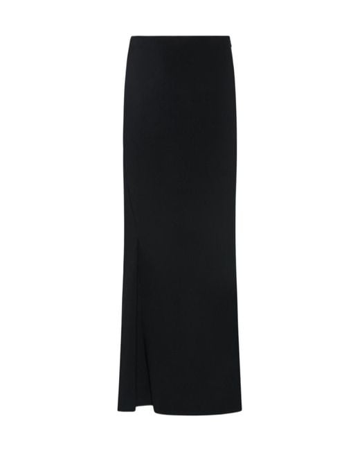 The Row Black Epona Skirt