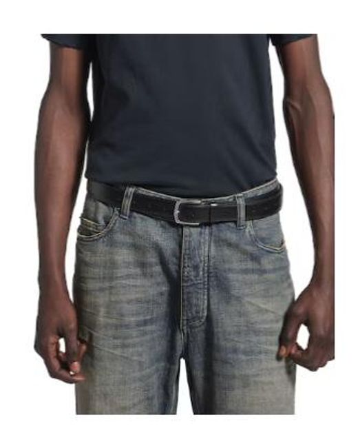 Balenciaga Black Tailoring Belt for men