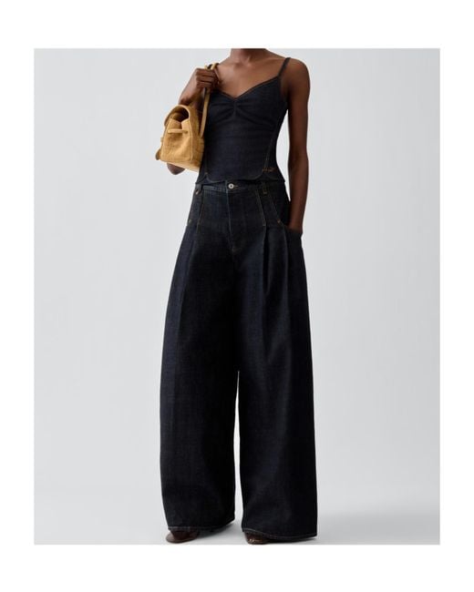 Jacquemus Blue Sleeveless Top