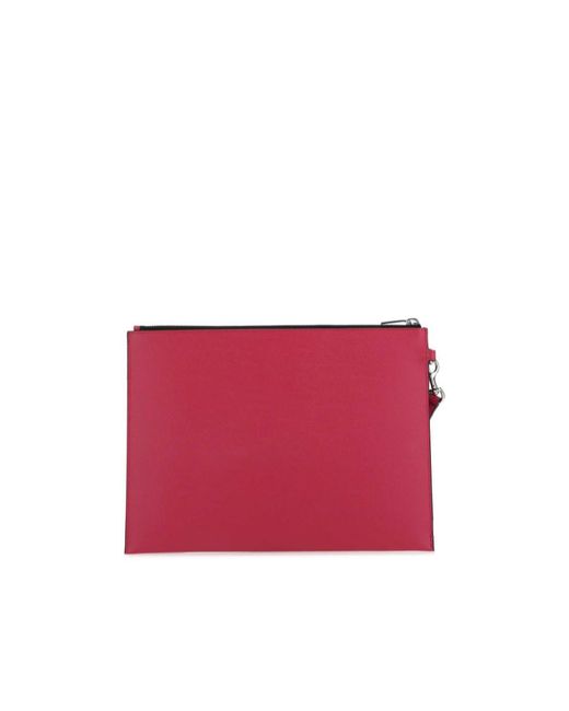 Saint Laurent Red Zipped Tablet Holder for men