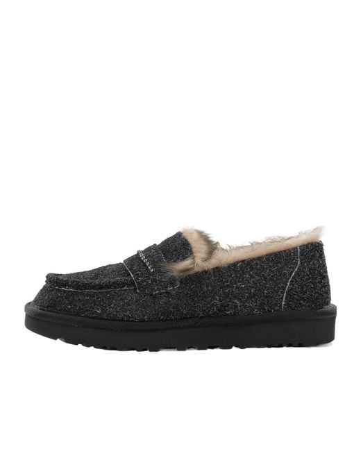 Ugg Black Ellis Loafers