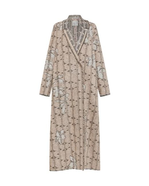 Forte Forte Natural Jacquard Coat