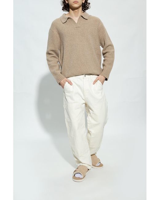 Ugg White Goldencoast Strap Slides for men