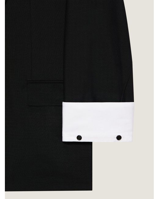 Givenchy Black Couture Seam Single-Breasted Jacket for men