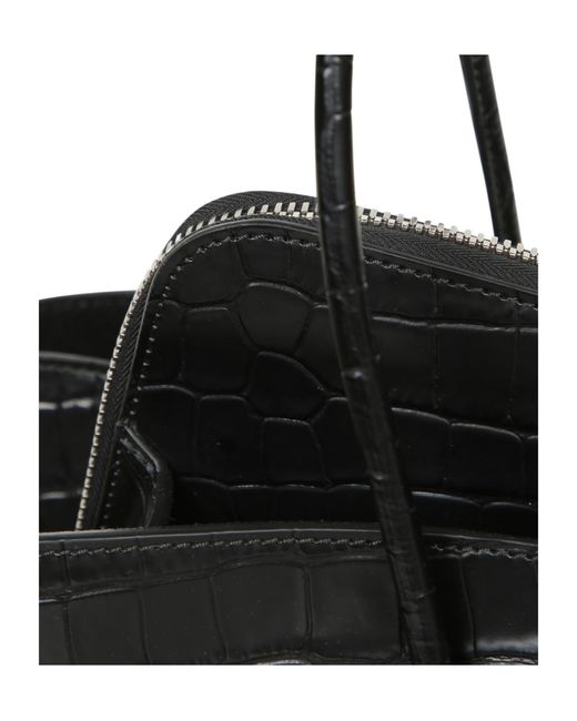 The Attico Black Zippered Handbag