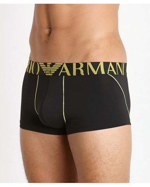 Emporio Armani Blue Logo Detail Panties for men