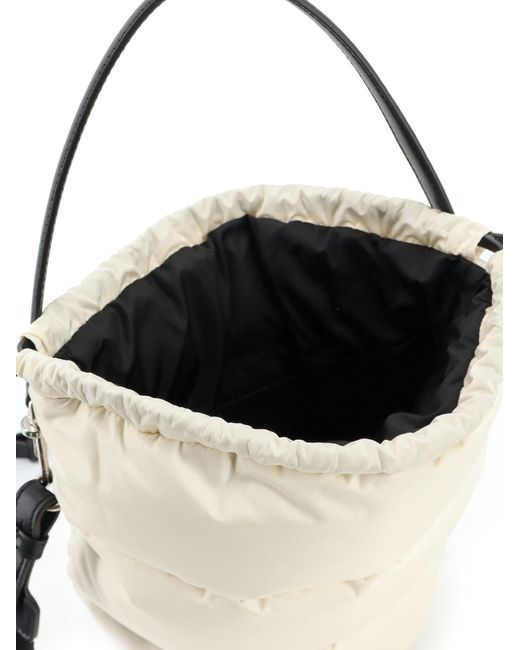 Moncler Natural Logo Bucket Bag