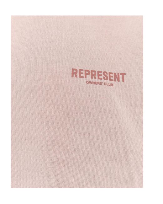 Represent Pink Owners Club Oversized Hoodie for men