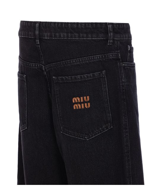 Miu Miu Blue Denim Jeans