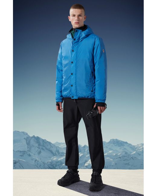 Moncler Blue Rosiere Reversible Down Jacket for men
