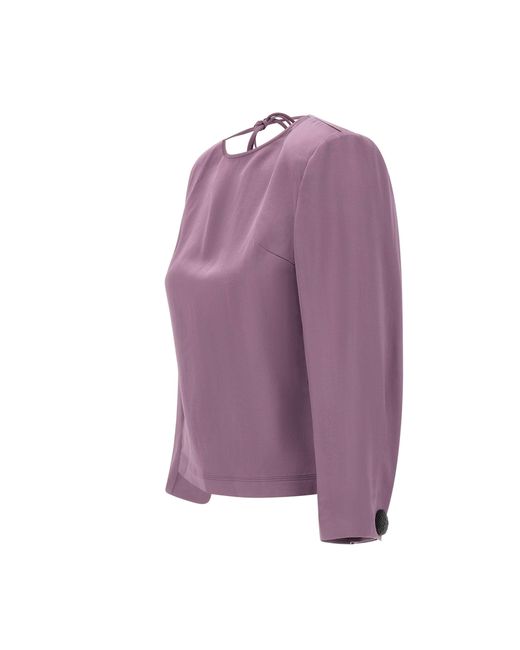 JACQUES WEI Purple Shirts