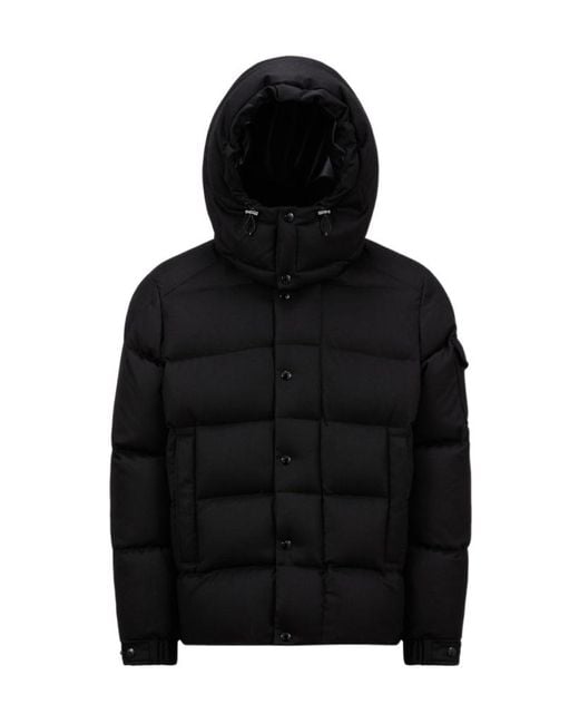 Moncler Black Vezere Padded Jacket for men