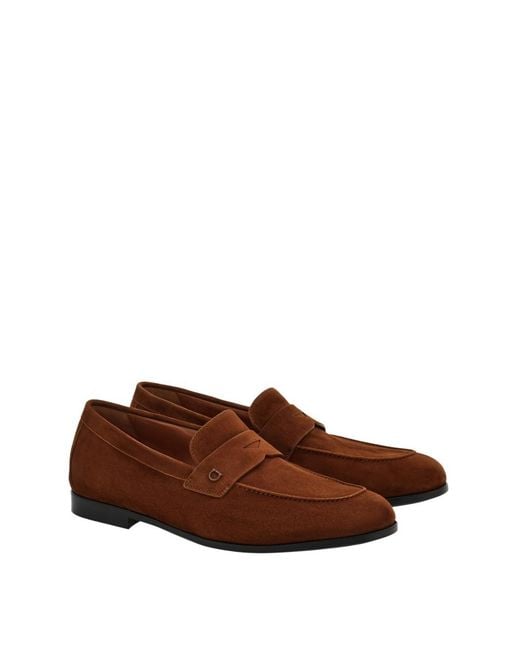 Ferragamo Brown Penny Loafer for men
