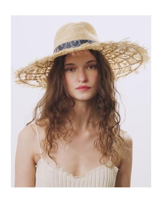 Maison Michel White Kiki Hat