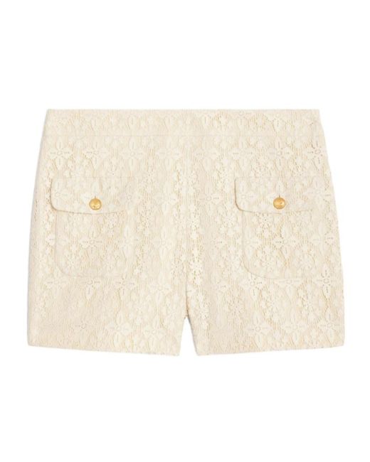 Céline Natural Romy Mini Shorts