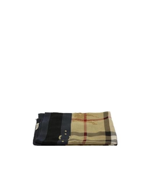 Burberry Multicolor Checkered Scarf