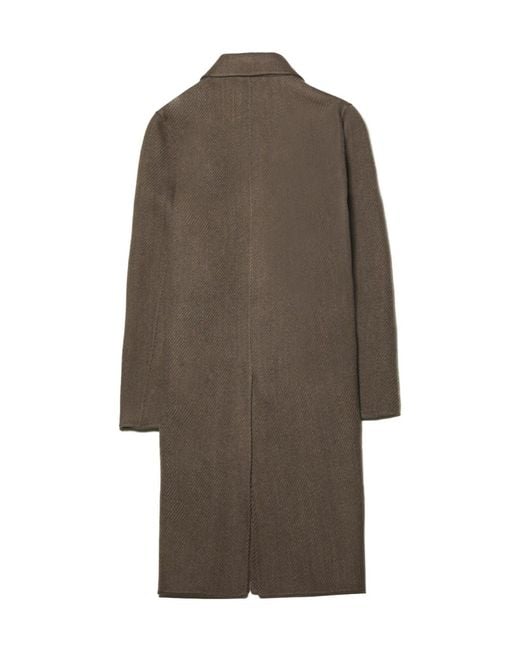 Jil Sander Brown Long-Sleeved Coat for men