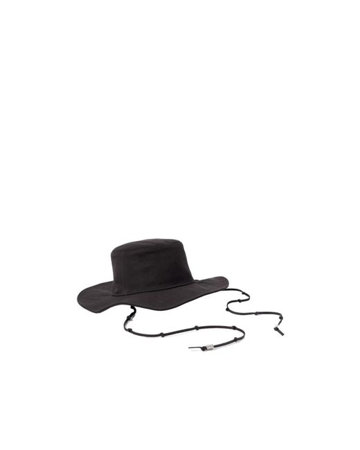 Staud White Suede-Trimmed Cotton-Canvas Bucket Hat