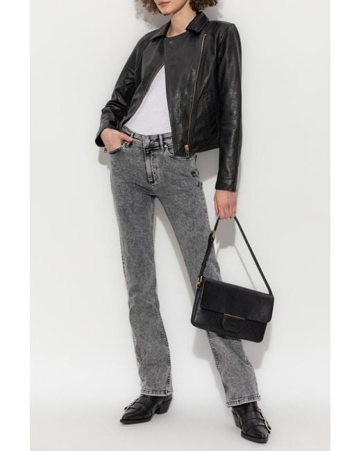 AllSaints Black Vela Jacket