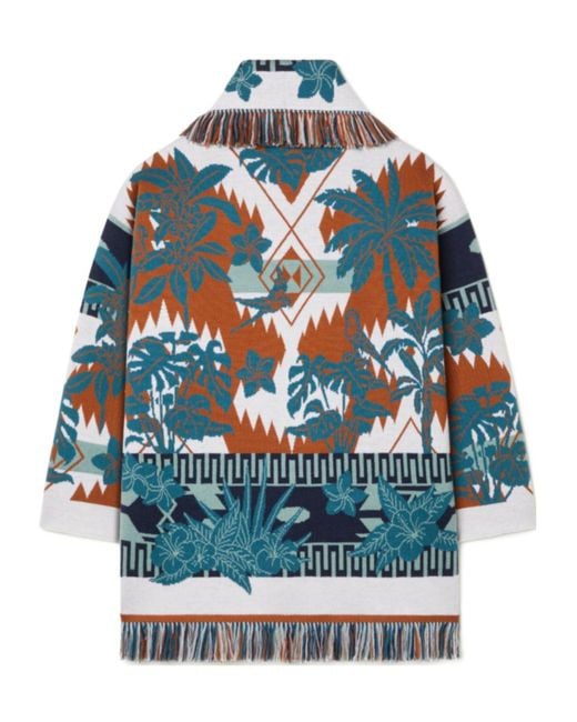 Alanui Blue Island Soul Cardigan