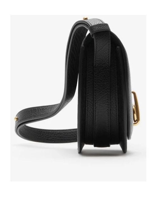 Burberry Black Rocking Horse Mini Shoulder Bag