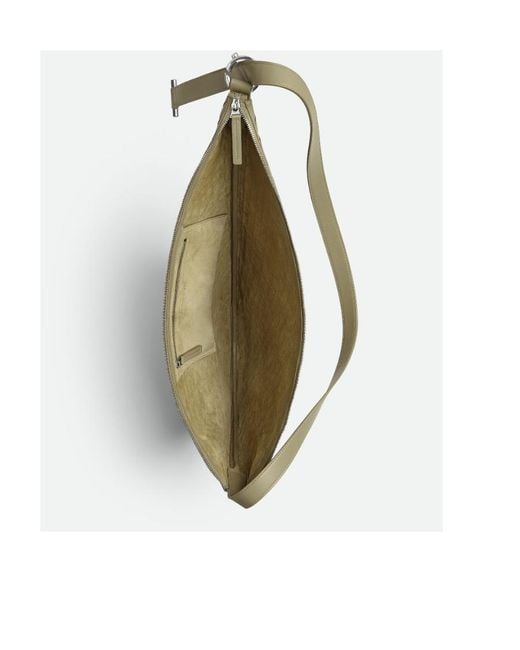 Bottega Veneta Natural Virgule Logo Cross-Body Bag for men