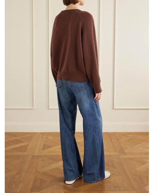 Brunello Cucinelli Brown Cashmere Sweater